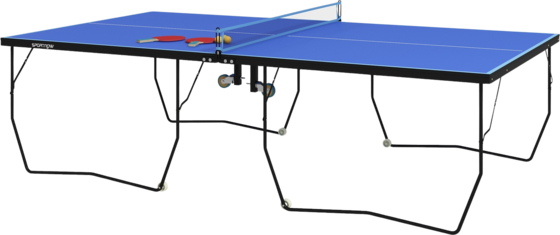 
NORTHIX, 
Outdoor Table Tennis Table, Foldable Table Tennis Table With Net, Wheels, 2 Table Tennis Bats, 3 Bal, 
Detail 1
