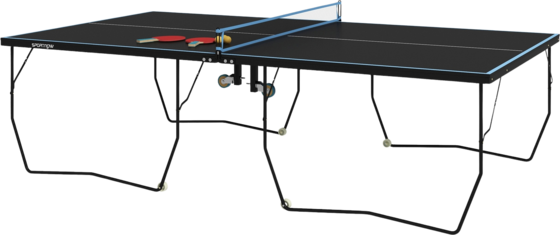 
NORTHIX, 
Outdoor Table Tennis Table, Foldable Table Tennis Table With Net, Wheels, 2 Table Tennis Bats And 3, 
Detail 1
