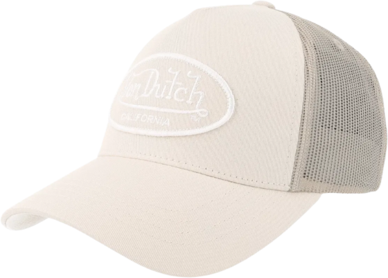 
VON DUTCH, 
Oval Patch Logo Trucker, 
Detail 1
