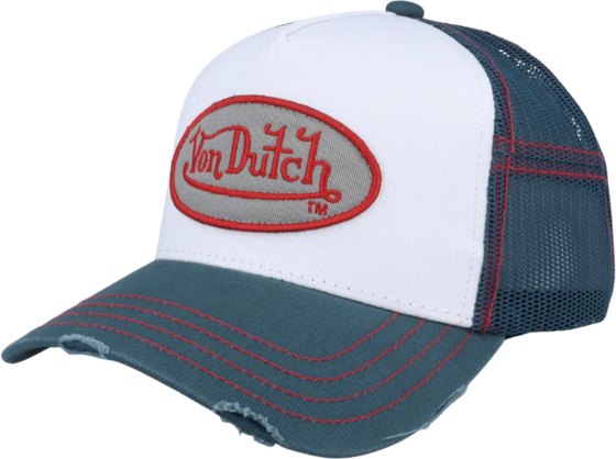
VON DUTCH, 
Oval Patch Logo Trucker, 
Detail 1
