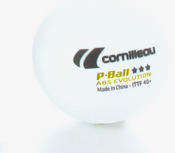 CORNILLEAU, P-ball Abs Evo 3-star Ittf 3-pack