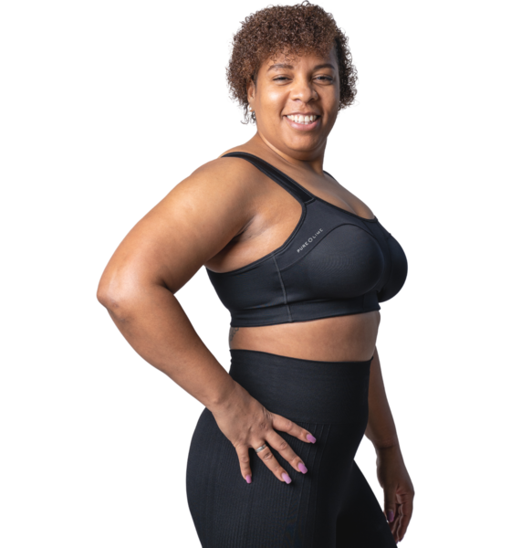 951371101101 PURE LIME Padded Athletic Bra  Model01 Detail