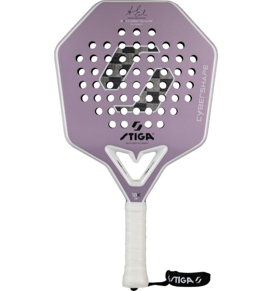 
STIGA, 
Padel Racket 18k Lw Amanda Edition Cybershape, 
Detail 1
