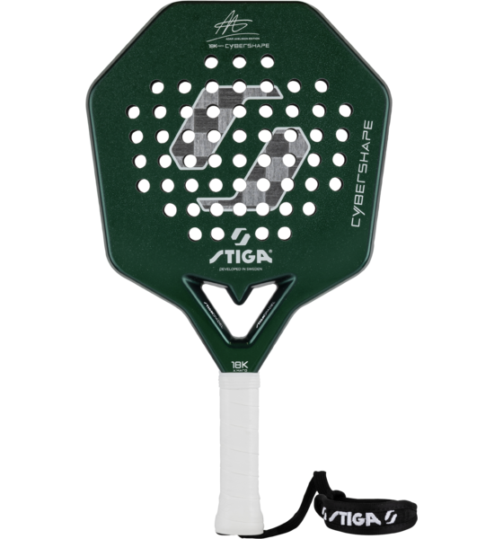 
STIGA, 
Padel Racket 18k X Hard Adam Edition Cybershape, 
Detail 1
