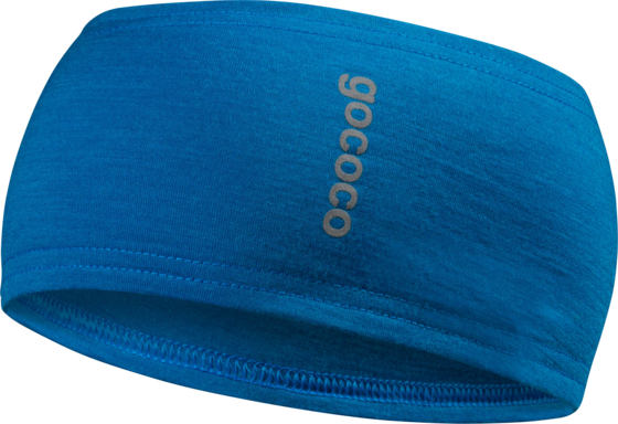 
GOCOCO, 
Pannband Merinoull Blå, 
Detail 1
