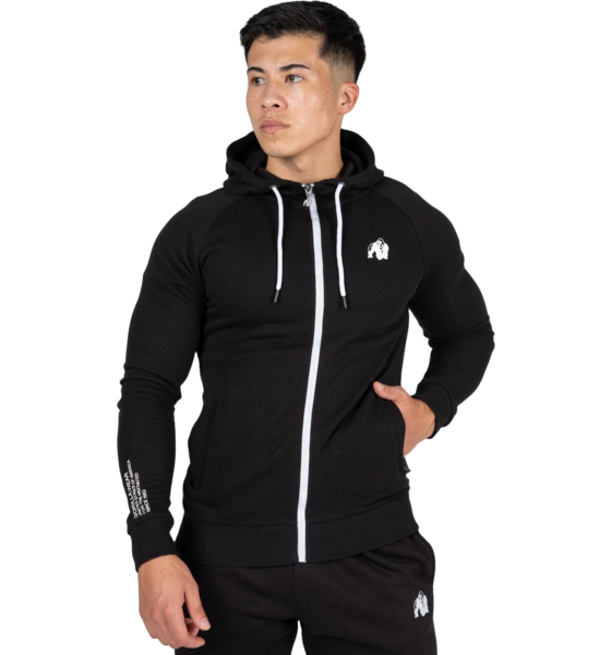 
GORILLA WEAR, 
Payette Zipped Hoodie, 
Detail 1
