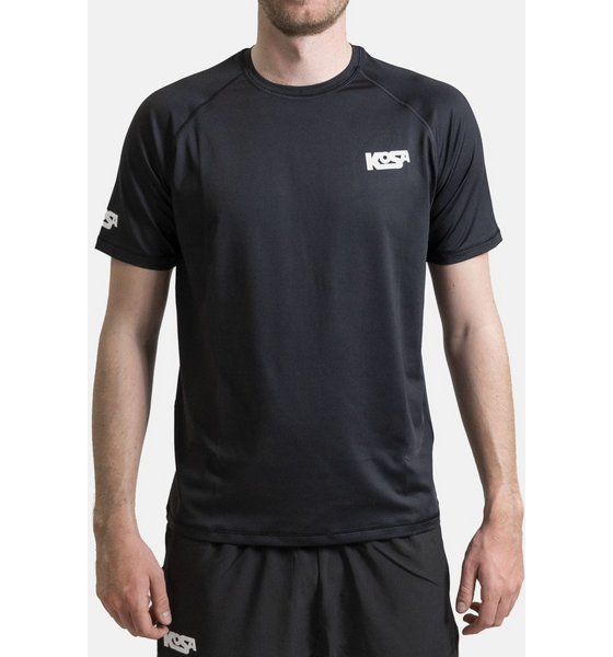 
KOSA, 
Performance T-shirt Black, 
Detail 1
