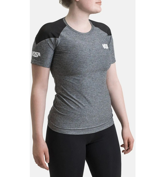 
KOSA, 
Performance T-shirt Women Grey (junior), 
Detail 1
