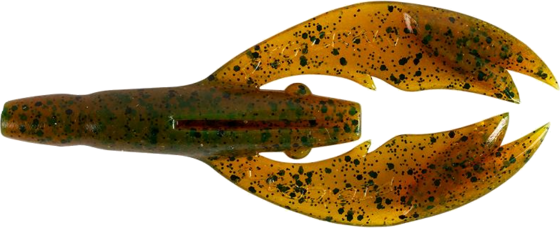 
THE PIG, 
Pig Craw, 10cm, 9g - Motor Oil Pepper - 6pcs, 
Detail 1
