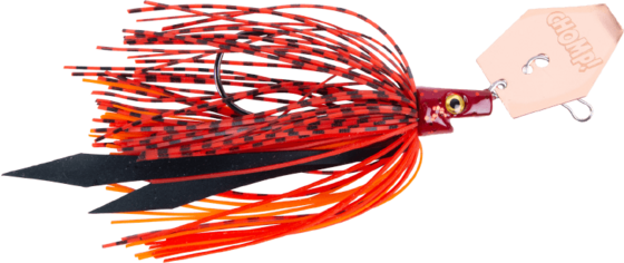 
THE PIG, 
Pig Hula Chatterbait, 11g - Craw Cracker, 
Detail 1
