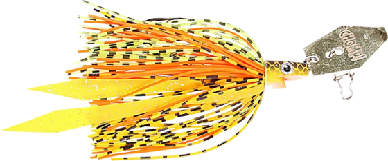 
THE PIG, 
Pig Hula Chatterbait, 16g - Hot Craw, 
Detail 1
