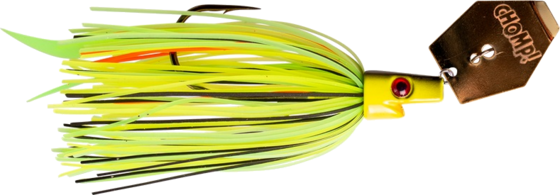 
THE PIG, 
Pig Hula Chatterbait, 16g - Lawn Mower, 
Detail 1
