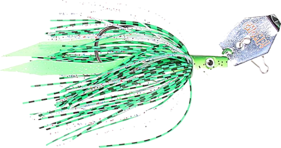 
THE PIG, 
Pig Hula Chatterbait, 16g - Smelt, 
Detail 1
