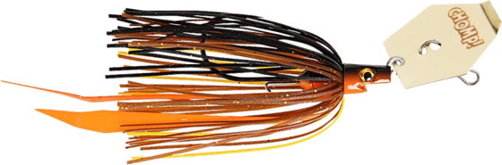 
THE PIG, 
Pig Hula Chatterbait, 16g - Yellow Perch, 
Detail 1
