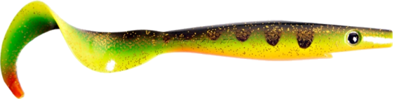 
THE PIG, 
Pig Tail Jr, 23cm, 37g - Orange Belly Perch- 2pcs, 
Detail 1
