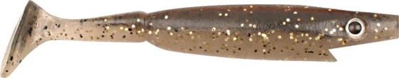 
THE PIG, 
Piglet Shad, 10cm, 7g - Gold Flash - 6pcs, 
Detail 1
