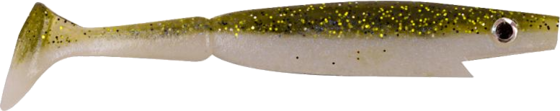 
THE PIG, 
Piglet Shad, 10cm, 7g - Smelt Uv - 6pcs, 
Detail 1
