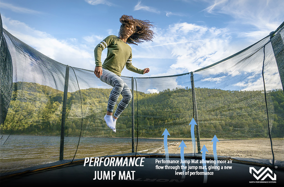 NORTH TRAMPOLINE, Pioneer Round 300 + Safety Net