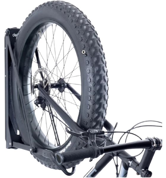 
B2X, 
Pivot Bike Rack, Black &ndash; Space-saving, Roll-on Design, 
Detail 1
