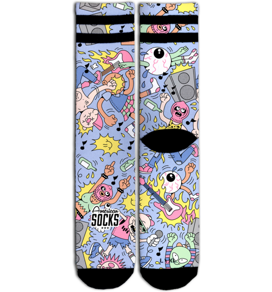 
AMERICAN SOCKS, 
Pogo - Mid High, 
Detail 1
