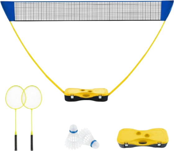 
NORTHIX, 
Portable Badminton Net Set 270cm, Rackets, Carry Case, 
Detail 1
