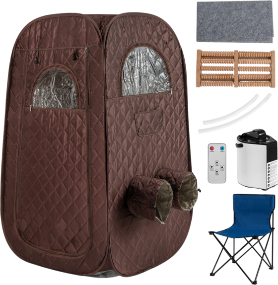 
NORTHIX, 
Portable Steam Sauna Tent, 3l 1000w, 1&ndash;2 Persons, 
Detail 1
