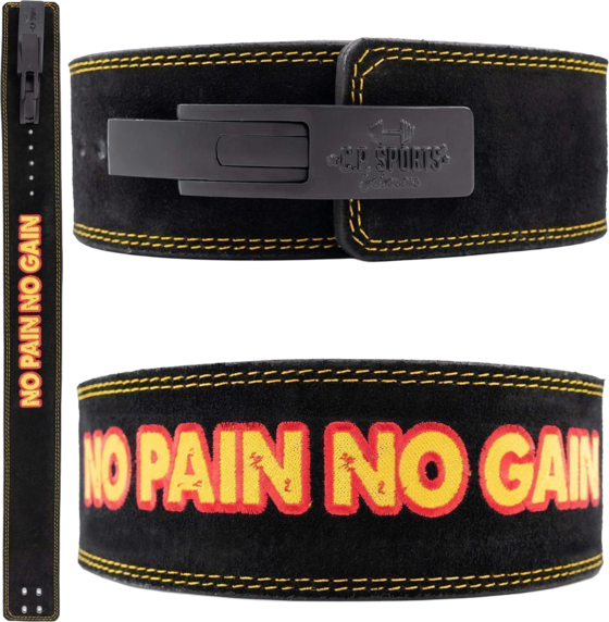 
C.P. SPORTS, 
Powerlifting Lever Belt, 
Detail 1
