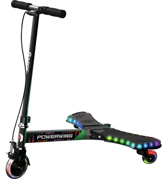 
RAZOR, 
Powerwing Lightshow Caster Scooter, 
Detail 1
