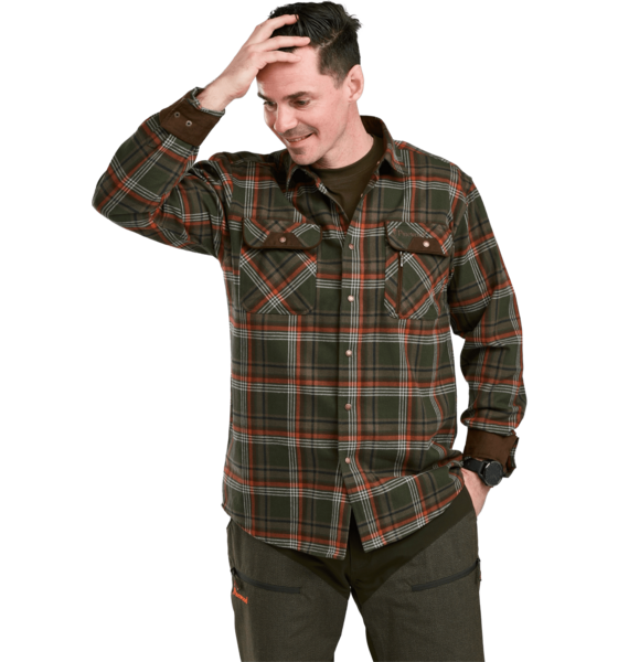 916920105101 PINEWOOD Prestwick Exclusive Shirt  Model01 Detail