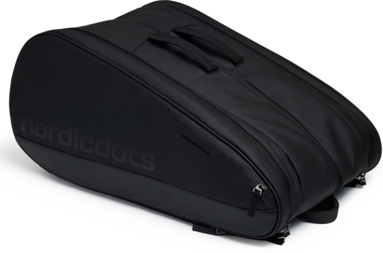 
NORDICDOTS, 
Pro Padel Bag 2.0 Stealth Black, 
Detail 1
