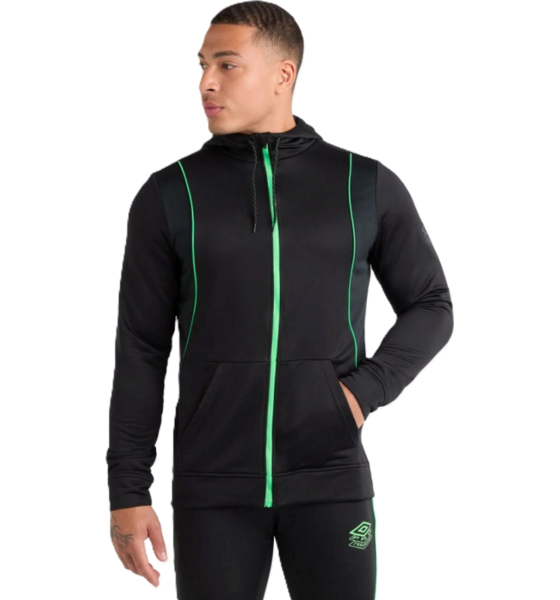 953118101101 UMBRO Pro Training Full Zip Hoodie  Model01 Detail