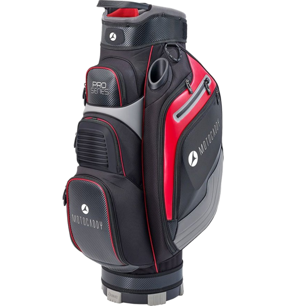 
MOTOCADDY, 
Pro-series Cartbag Red, 
Detail 1
