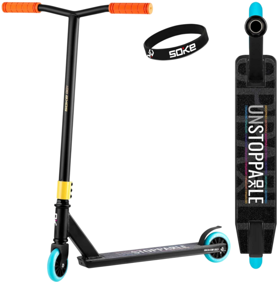 
B2X, 
Professional Trick Scooter Soke Go! Orange, 
Detail 1
