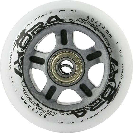 
NORTHIX, 
Pu 80x24 Wheels, Abec-7 Bearings Set, 4 Wheels, 8 Bearings, 
Detail 1
