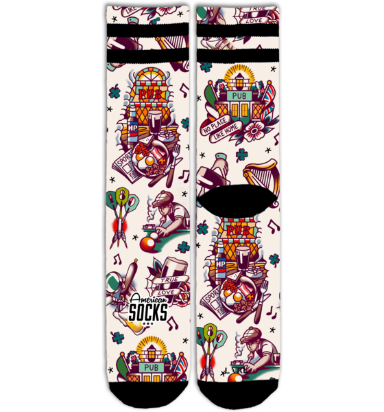 
AMERICAN SOCKS, 
Pub - Mid High, 
Detail 1
