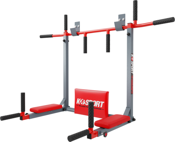 
K-SPORT, 
Pull-up Bar + Dips Bar For Wall Mounting 2in1, 
Detail 1
