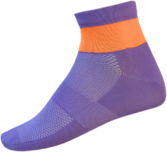 940681101101 SAVVYDAYS Purplepop Functional Quarter Socks  Standard Detail