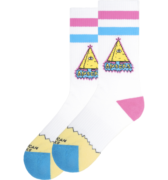 
AMERICAN SOCKS, 
Pyramid - Mid High, 
Detail 1
