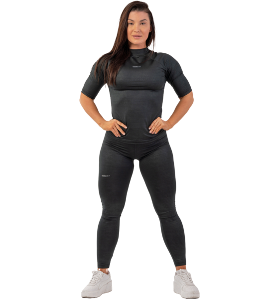 
NEBBIA, 
Python Snakeskin High-waist Leggings, 
Detail 3
