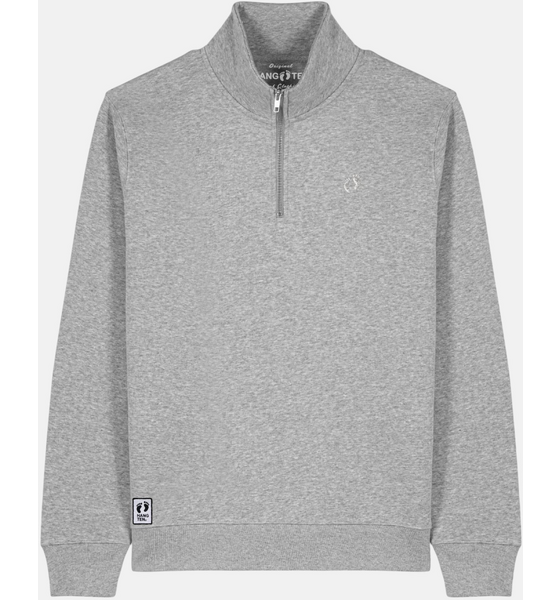 947830101101 HANG TEN Quarter Zip Sweatshirt - Heather Grey  Standard Detail