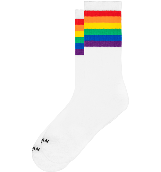 
AMERICAN SOCKS, 
Rainbow Pride - Mid High, 
Detail 1
