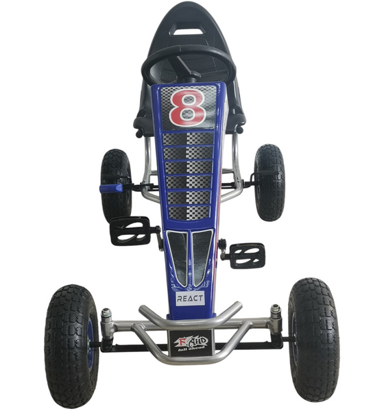 
REACT, 
React Pedal Go Kart Racer Blue, 
Detail 2
