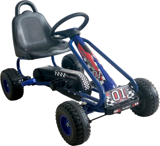 
REACT, 
React Pedal Go Kart Rally Blue, 
Detail 1
