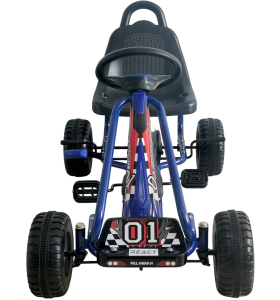 
REACT, 
React Pedal Go Kart Rally Blue, 
Detail 2
