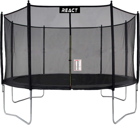 
REACT, 
React Trampoline 427cm With A Safety Net, 
Detail 1
