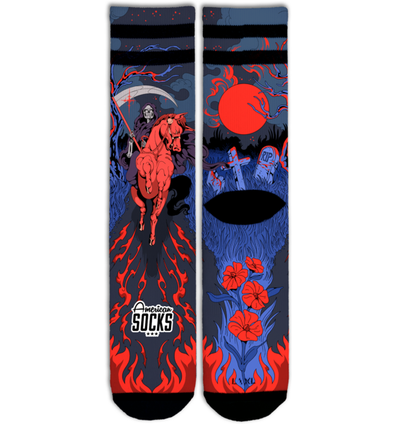 
AMERICAN SOCKS, 
Reaper - Mid High, 
Detail 1
