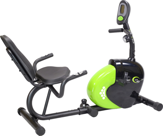 
NORTHIX, 
Recumbent Magnetic Stationary Bike, Black/green, 
Detail 1
