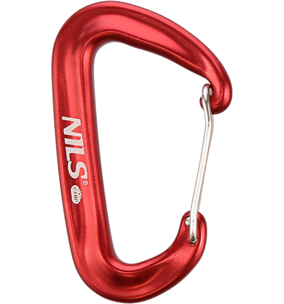 
NORTHIX, 
Red Carabiner 12kn, Heavy Duty Climbing Clip, 
Detail 1
