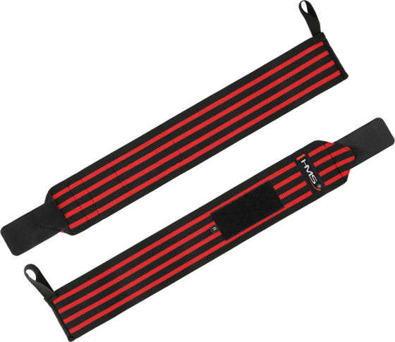 
NORTHIX, 
Red Wrist Wrap Set, 2 Pcs &ndash; Support For Weightlifting, 
Detail 1
