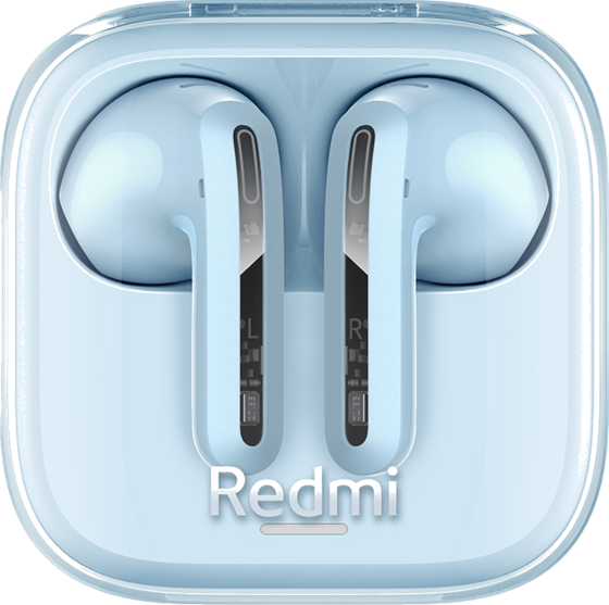 
XIAOMI, 
Redmi Buds 6 Active - Transparent Blue, 
Detail 1
